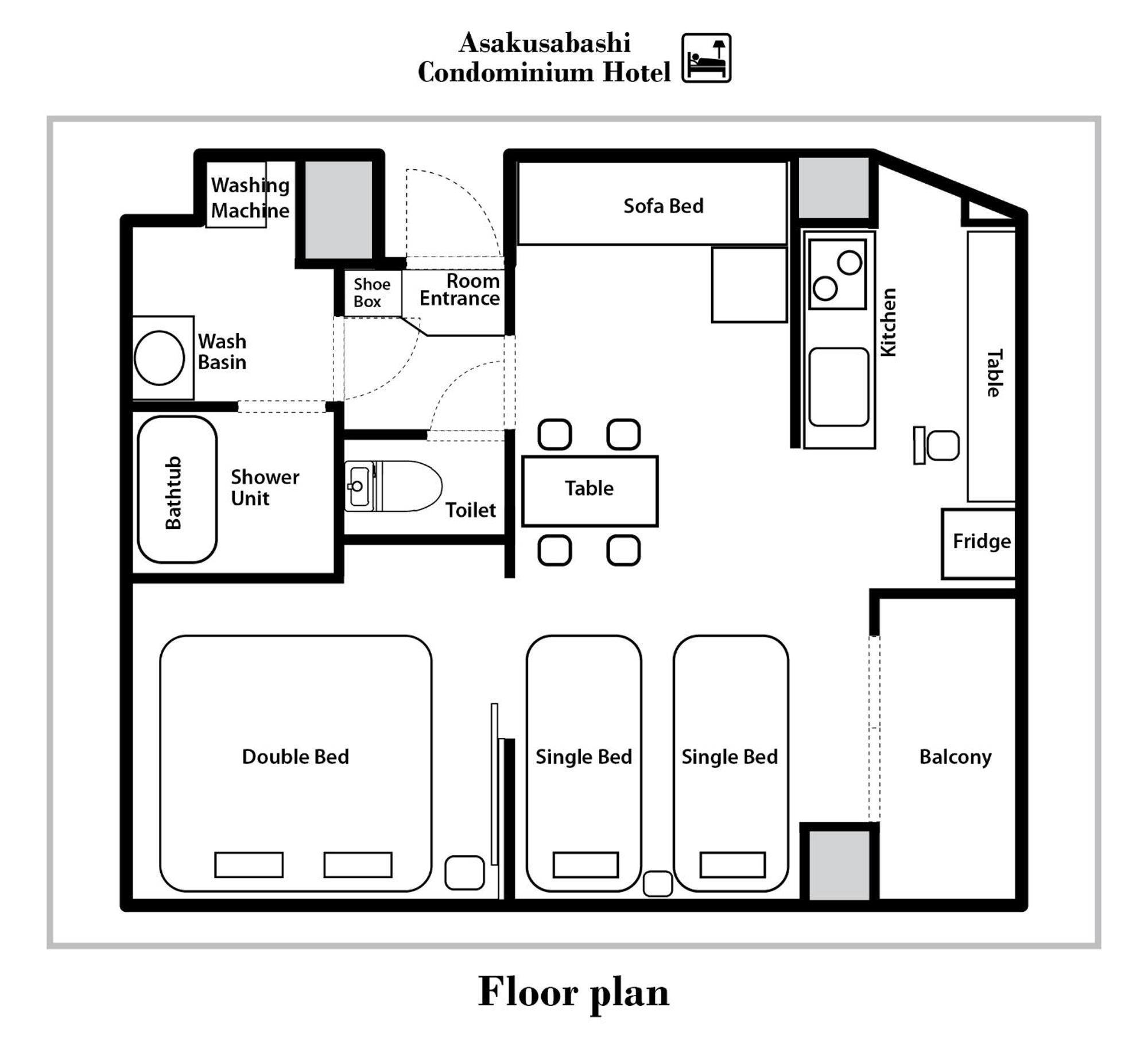 Asakusabashi Condominium Hotel Τόκιο Εξωτερικό φωτογραφία